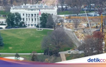 Gedung Putih Jadi Sorotan: Dari Lawatan Trump Hingga Pembangunan Mewah