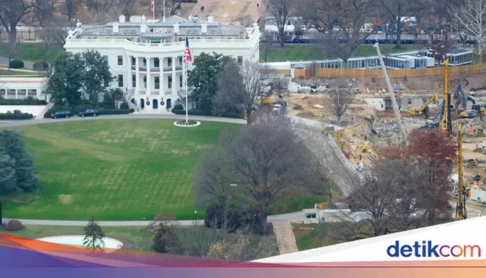 Gedung Putih Jadi Sorotan: Dari Lawatan Trump Hingga Pembangunan Mewah