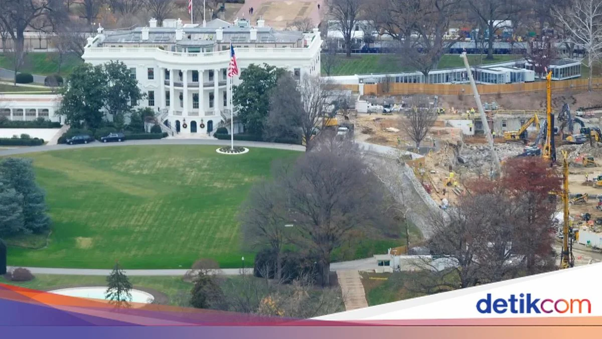 Gedung Putih Jadi Sorotan: Dari Lawatan Trump Hingga Pembangunan Mewah
