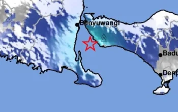 Gempa Bumi M 4.1 Guncang Jembrana Bali, Getaran Dirasakan Kuat Hingga Banyuwangi