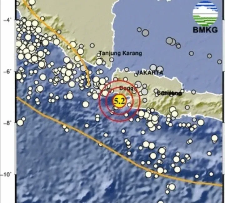 Gempa Bumi Magnitudo 5.5 Mengguncang Banten, BMKG: Tidak Berpotensi Tsunami