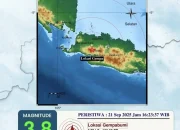 Gempa Bumi Tektonik Guncang Sukabumi, Getaran Terasa Hingga Cimahi dan Lembang