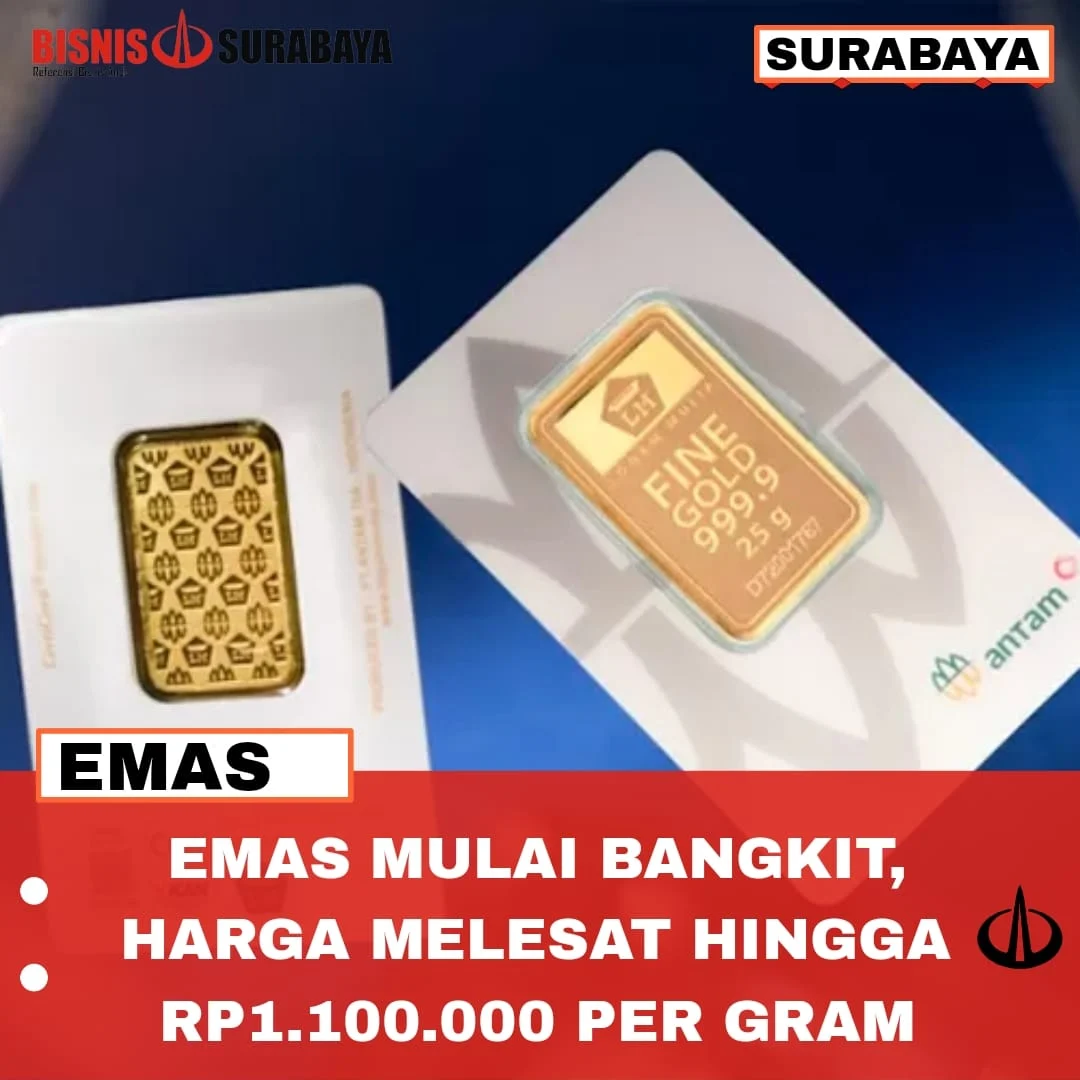 Harga Emas Mulai Bangkit, Investor Mulai Lirik Emas