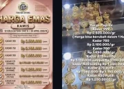 Harga Emas Perhiasan Mengalami Perubahan, Simak Informasi Terbaru