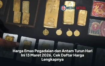 Harga Emas Turun, Antam dan Perhiasan Terkena Dampak
