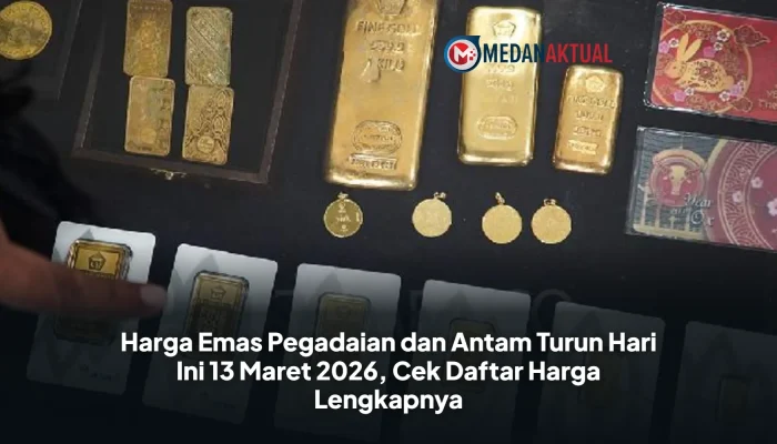 Harga Emas Turun, Antam dan Perhiasan Terkena Dampak