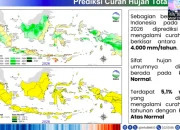 Hujan Melanda Berbagai Wilayah Indonesia, BMKG: Curah Hujan Rendah Masih Dominasi