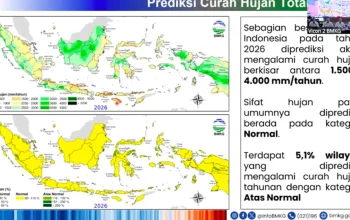 Hujan Melanda Berbagai Wilayah Indonesia, BMKG: Curah Hujan Rendah Masih Dominasi