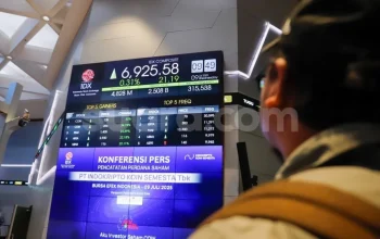 IHSG Melonjak, Saham DEWA dan TPIA Melesat