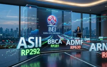 IHSG Menguat, Saham BMRI dan BBCA Jadi Pilihan Investor Asing