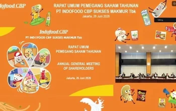 Indofood CBP Saham Menguat di Tengah Pembayaran Dividen Rp 265 per Saham