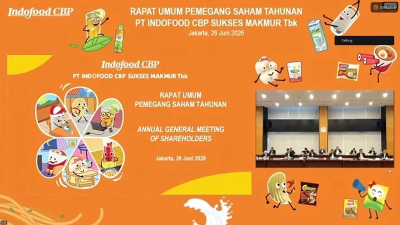 Indofood CBP Saham Menguat di Tengah Pembayaran Dividen Rp 265 per Saham