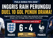 Inggris Raih Medali Perunggu Piala Dunia 2026 Setelah Mengalahkan Perancis 6-4