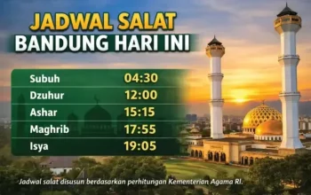 Jadwal Salat untuk Wilayah Tasikmalaya, Bandung, dan Makassar: Informasi Terbaru Juli 2026