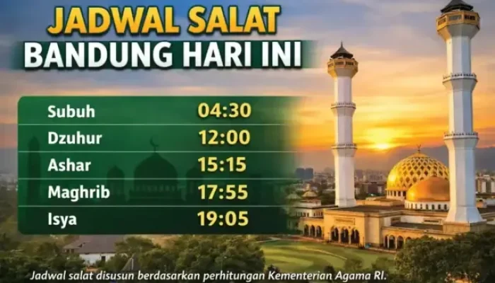 Jadwal Salat untuk Wilayah Tasikmalaya, Bandung, dan Makassar: Informasi Terbaru Juli 2026