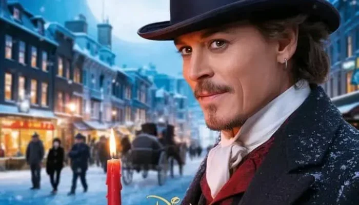 Johnny Depp Kembali ke Layar Lebar dengan Film Ebenezer, Adaptasi A Christmas Carol