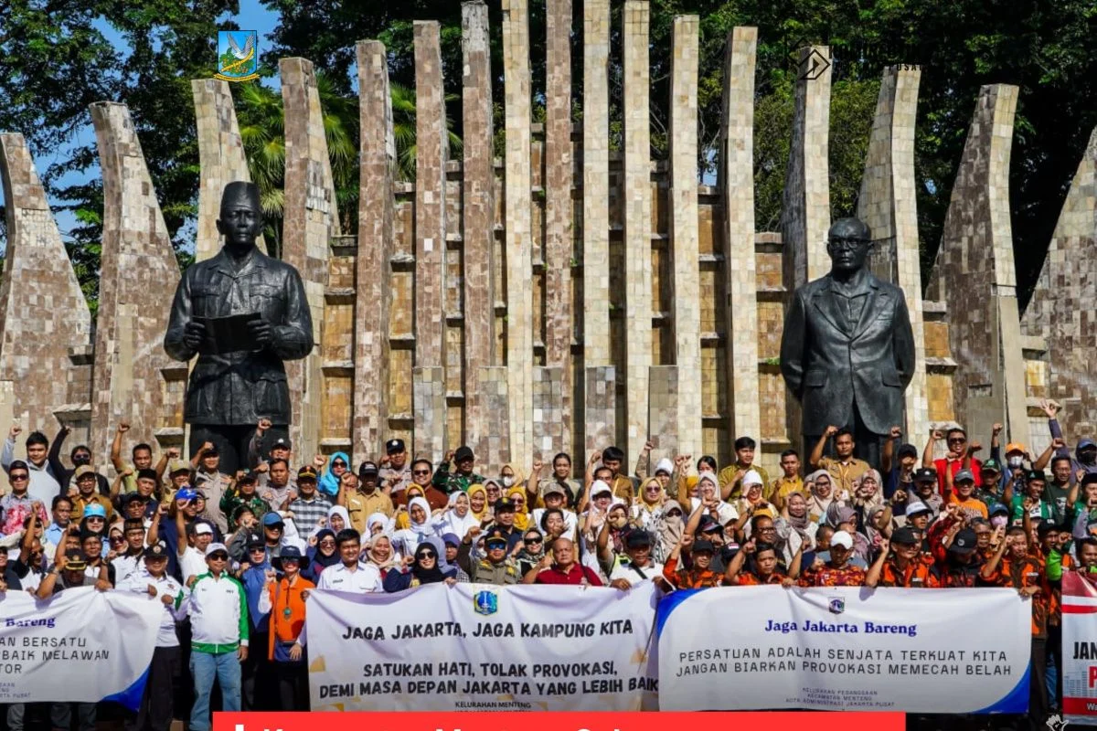 Kecamatan Menteng Mengalami Pencurian dan Konflik Sosial, Warga Deklarasi Tolak Permusuhan