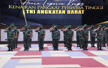 Kenaikan Pangkat Pati TNI: 105 Perwira Tinggi Naik Pangkat