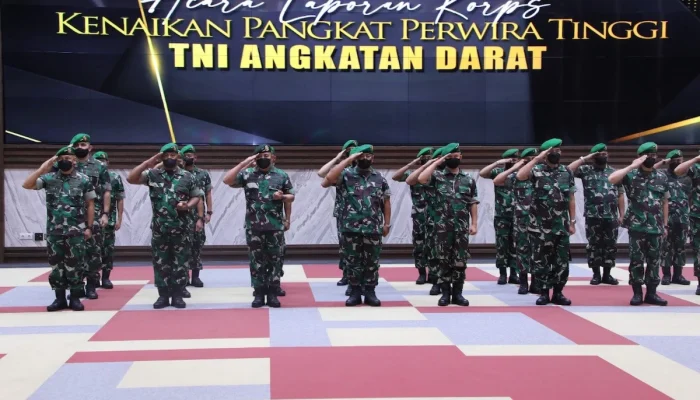 Kenaikan Pangkat Pati TNI: 105 Perwira Tinggi Naik Pangkat