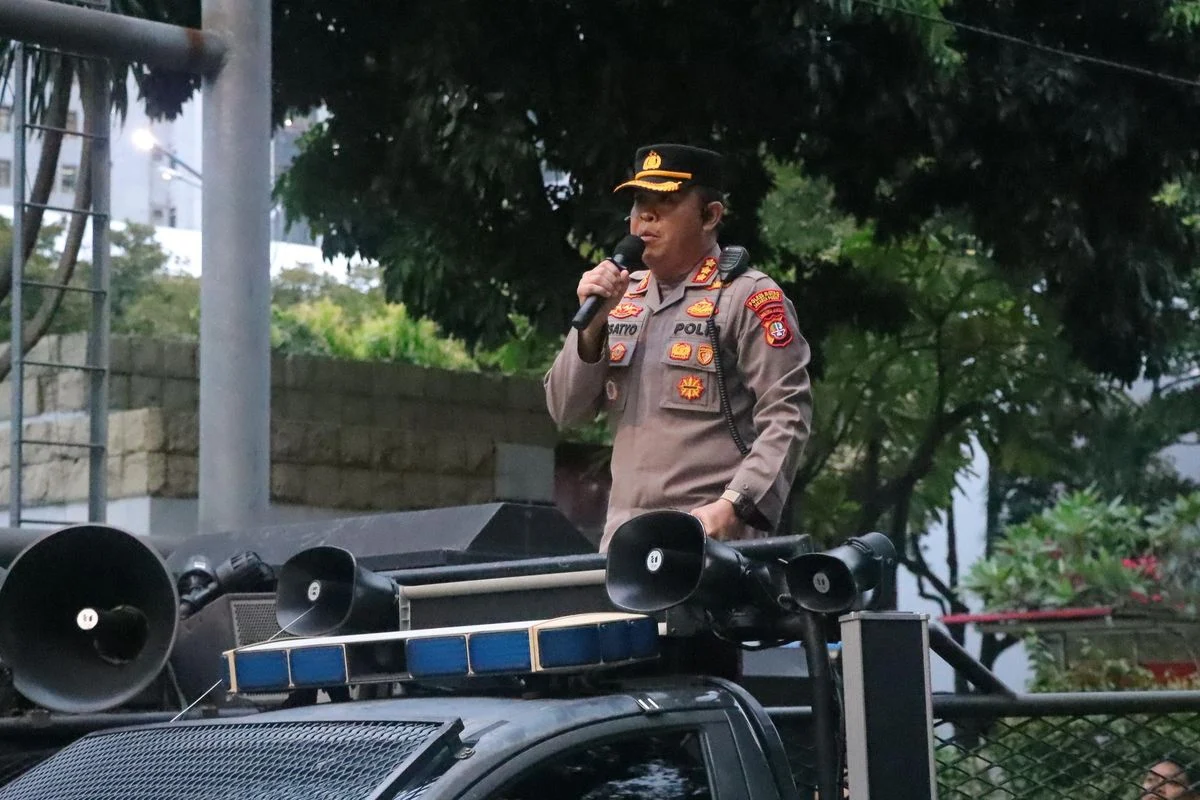 Kepolisian Jakarta Pusat Siapkan 1.246 Personel untuk Kawal Demo Ojol