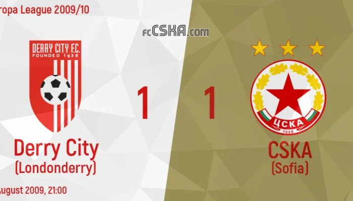 Kerusuhan Penonton CSKA Sofia Ganggu Pertandingan Derry City di Europa League