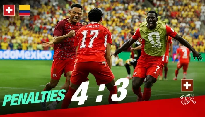 Kolombia Gagal di Piala Dunia 2026, Swiss Menang Adu Penalti
