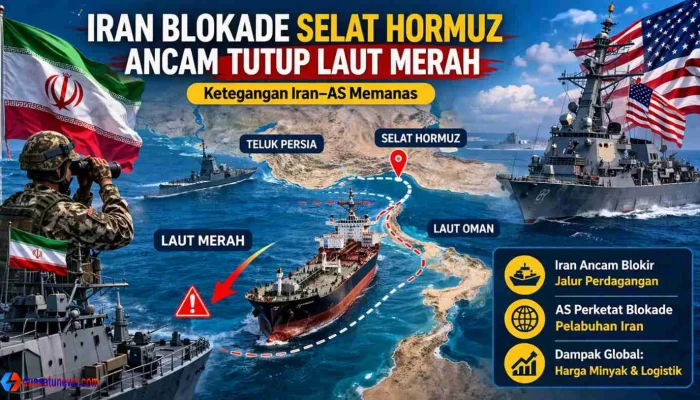 Laut Merah dan Selat Hormuz: Jalur Strategis yang Dibayangi Ancaman