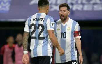Lautaro Martínez dan Lionel Messi Bawa Argentina ke Perempat Final Piala Dunia 2026