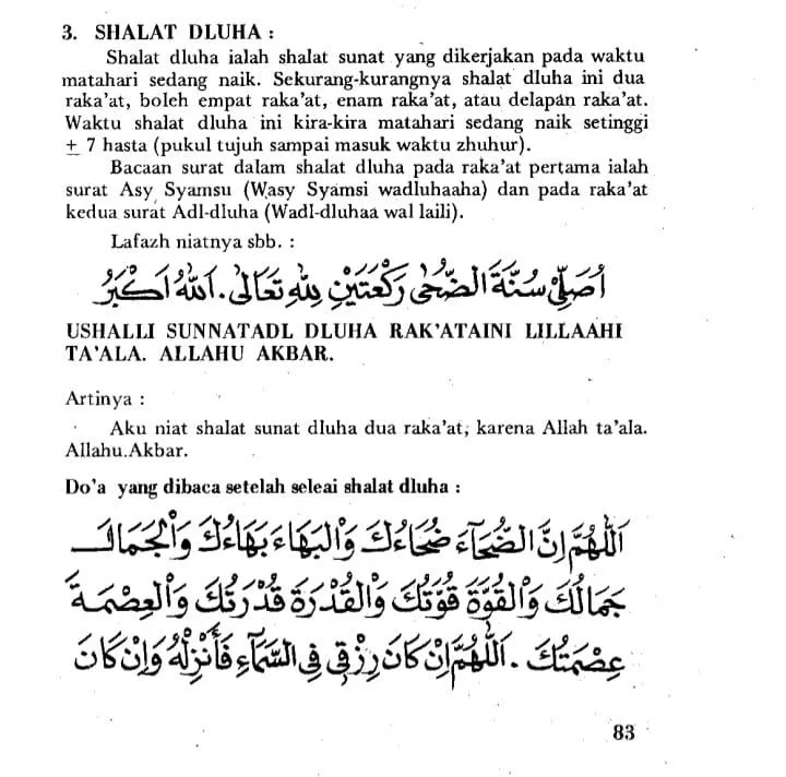 Mengawali Tahun Hijriyah dengan Doa dan Sholat Dhuha, Membuka Pintu Rezeki dan Keberkahan