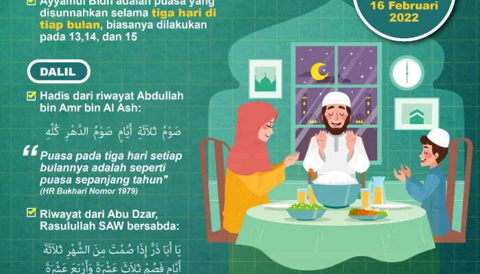 Mengenal Puasa Ayyamul Bidh dan Keutamaannya di Bulan Juli 2026