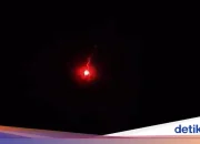 Misteri Cahaya Biru di Langit Majalengka Terungkap: Meteor Besar yang Melintas Pulau Jawa