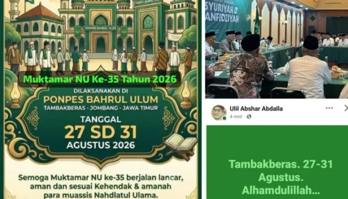 Muktamar NU ke-35 Resmi Digelar di Ponpes Tambakberas Jombang, Berikut Jadwal dan Persiapan