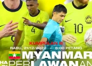 Myanmar vs Malaysia: Harimau Malaya Comeback 2-1 di Piala AFF 2026