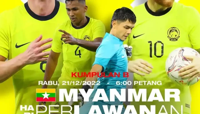 Myanmar vs Malaysia: Harimau Malaya Comeback 2-1 di Piala AFF 2026