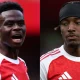 Noni Madueke Dicoret dari Timnas Inggris, Micah Richards Sarankan Bukayo Saka Sebagai Penggantinya