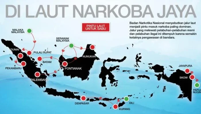 Nunukan Mengalami Penurunan Peredaran Narkotika, Namun Bandar Berpindah ke Jalur Laut