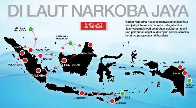 Nunukan Mengalami Penurunan Peredaran Narkotika, Namun Bandar Berpindah ke Jalur Laut