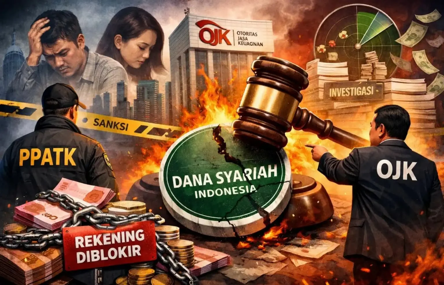 OJK Ungkap Kasus Penyalahgunaan Dana Lender PT Dana Syariah Indonesia