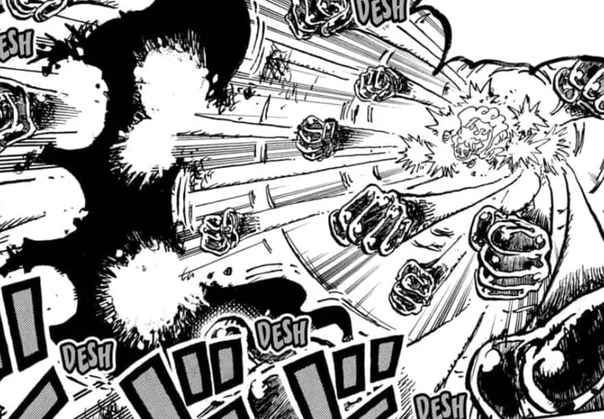 One Piece Chapter 1189: Pertarungan Sengit Luffy dan Imu