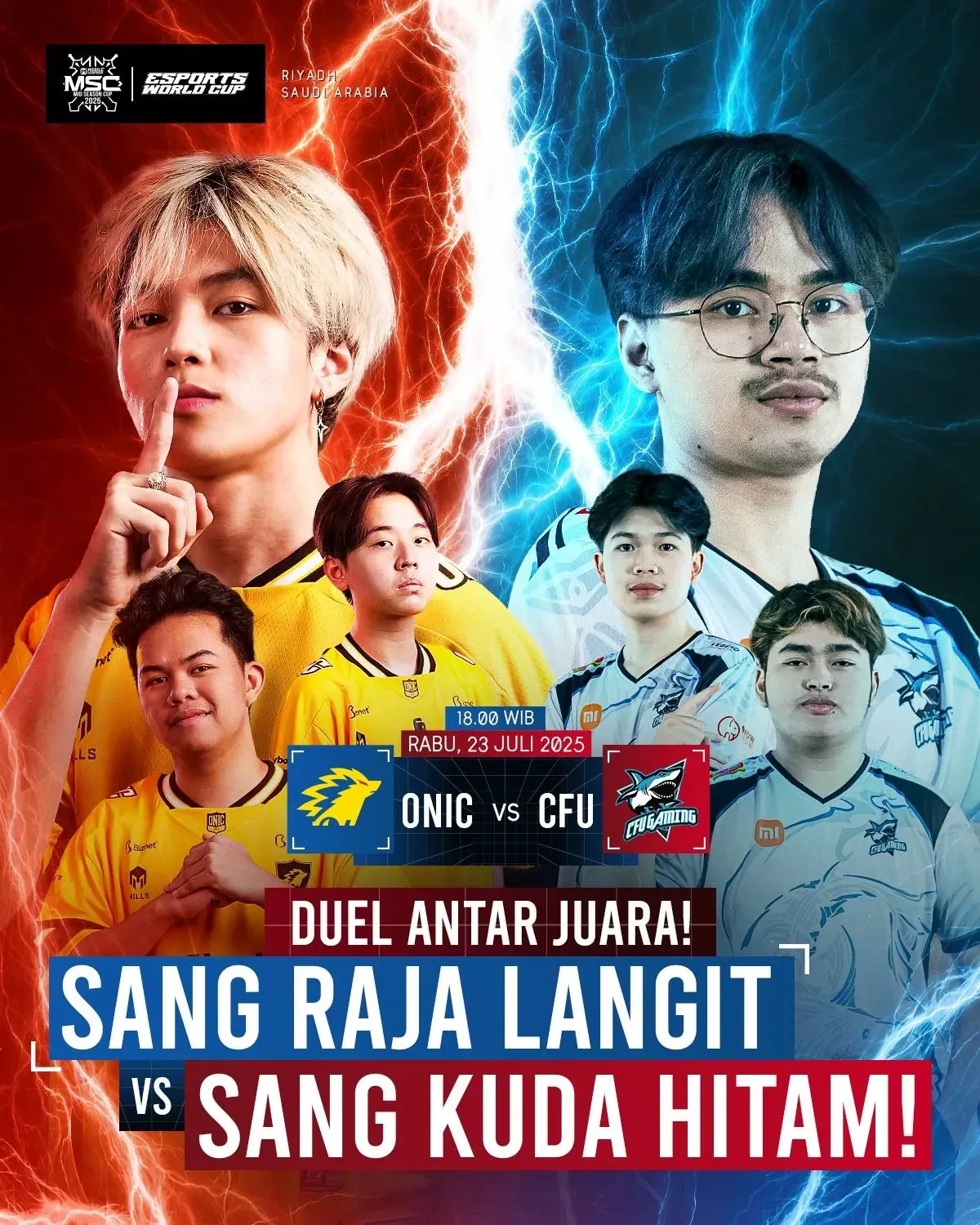 ONIC Menang Dramatis 3-2 Lawan Aurora, Lolos Semifinal MSC 2026