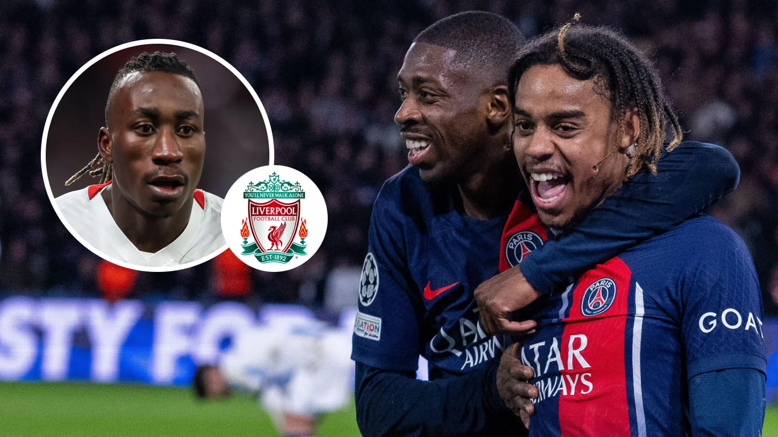 Ousmane Diomande dan Bradley Barcola Jadi Rebutan Liverpool dan PSG