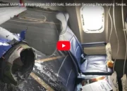 Penumpang Ryanair Hampir Tersedot Keluar dari Jendela Pecah di Ketinggian 20.000 Kaki
