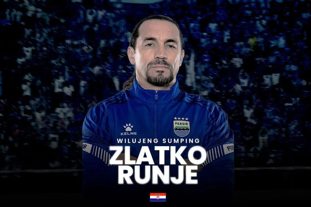 Persib Bandung Perkenalkan Pelatih Baru Asal Kroasia Zlatko Runje