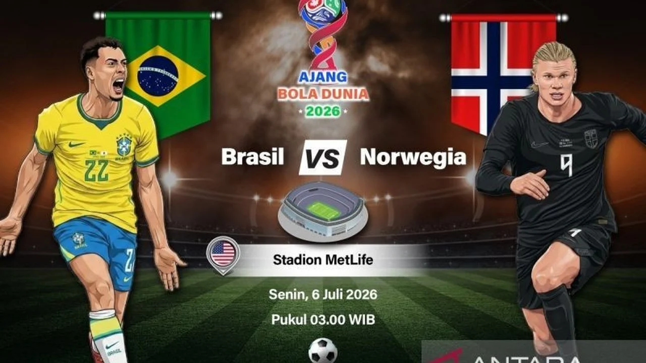 Pertandingan Sengit: Brasil VS Norwegia di Piala Dunia 2026
