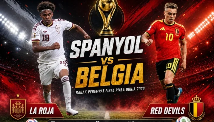 Pertandingan Sengit di Piala Dunia 2026: Spanyol vs Belgia