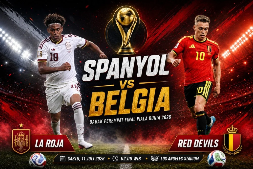 Pertandingan Sengit di Piala Dunia 2026: Spanyol vs Belgia