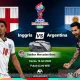 Pertandingan Sengit England vs Argentina di Semifinal Piala Dunia 2026