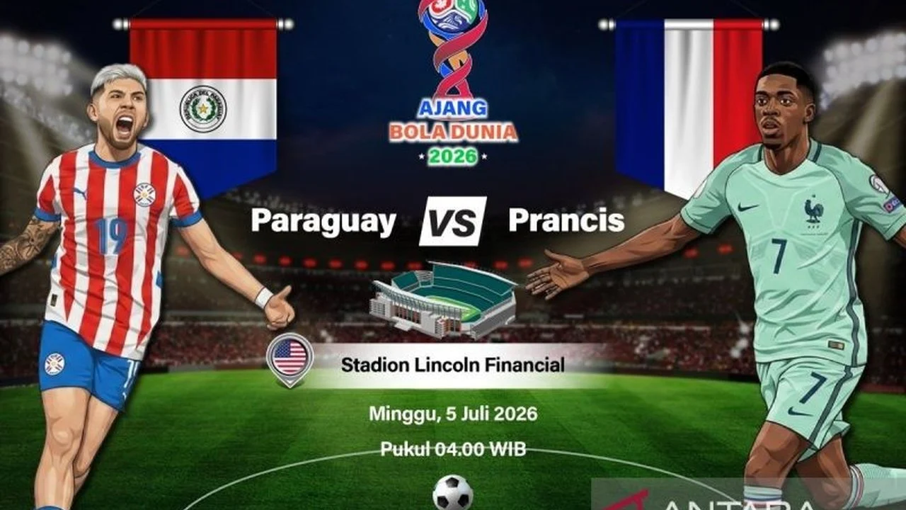 Pertandingan Sengit Prancis vs Paraguay di Piala Dunia 2026
