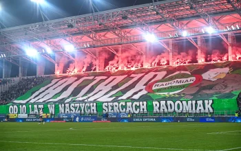 Pertandingan Sengit Radomiak Radom vs Wieczysta Kraków di Ekstraklasa