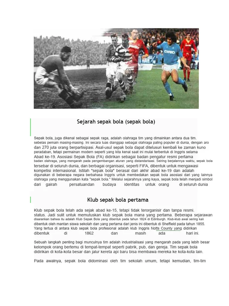 Pertandingan Sepak Bola Dunia: Persaingan Sengit dan Sejarah yang Panjang
